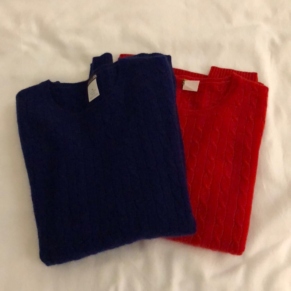 J.Crew Cashmere Sweaters